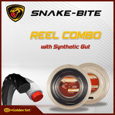 Snake-Bite + Synthetic Gut Reel Combo