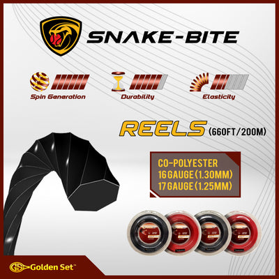 Snake-Bite Reels (660ft/200m)
