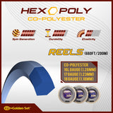 Hex Poly Reels (660ft/200m)