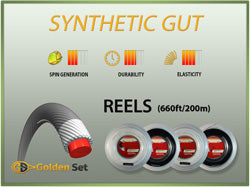 Synthetic Gut Reels (660ft/200m)